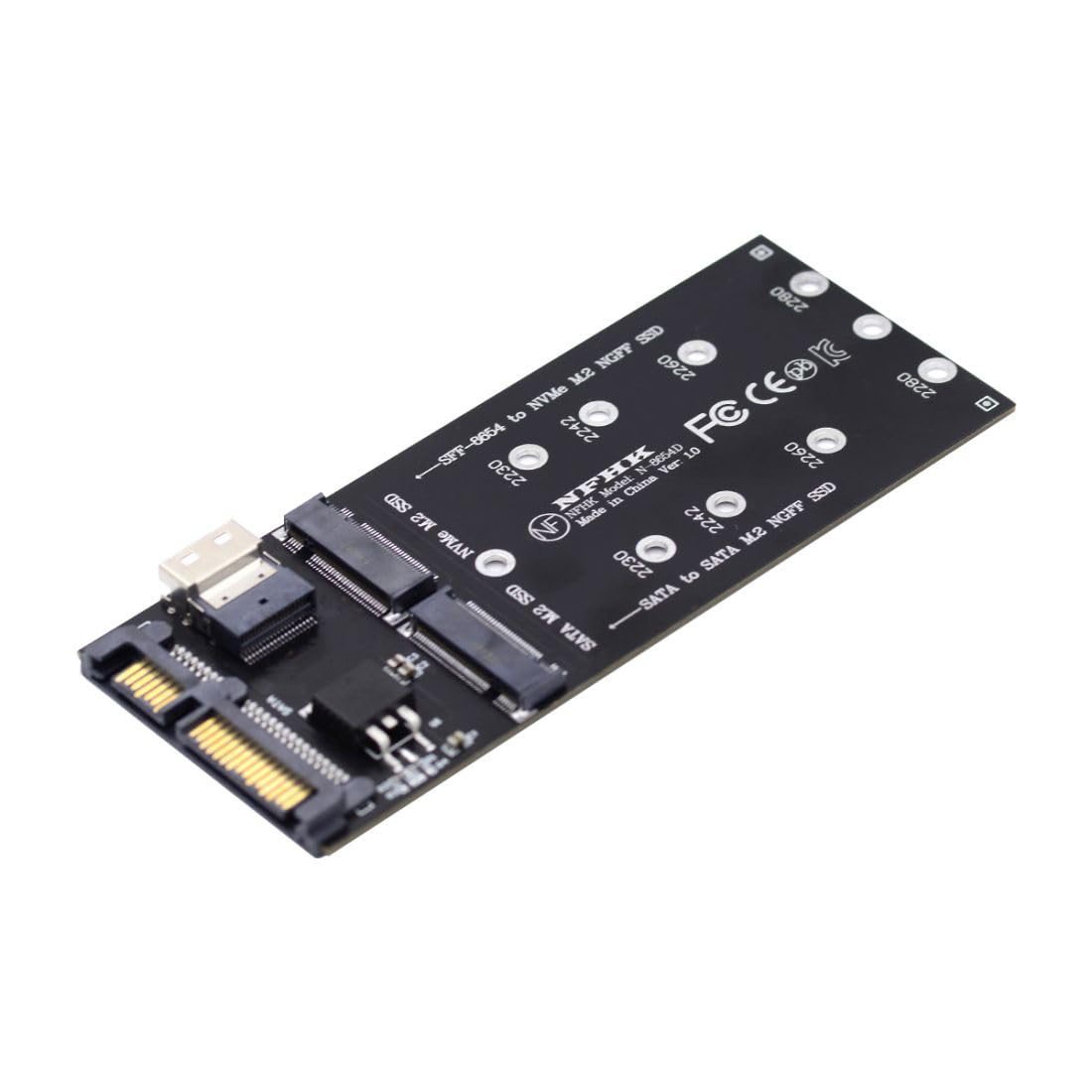 M.2 NGFF SSD AND NVMe M.2 SSD to SATA M.2 NGFF SSD AND NVMe M.2 SSD to SATA